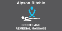 Alyson Ritchie: Sports & Remedial Massage Therapist (Scarborough & District Minor League)