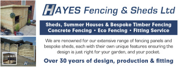 Hayes Fencing & Sheds Ltd
