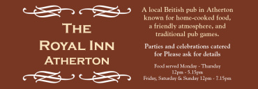 The Royal Inn Atherton The Royal Inn Atherton